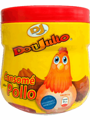 Consomé de pollo tarro