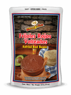 FRIJOLES ROJOS VOLTEADOS