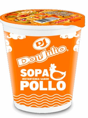 SOPA INSTANTANEA DE VASO