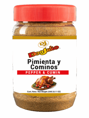 Pimienta y cominos