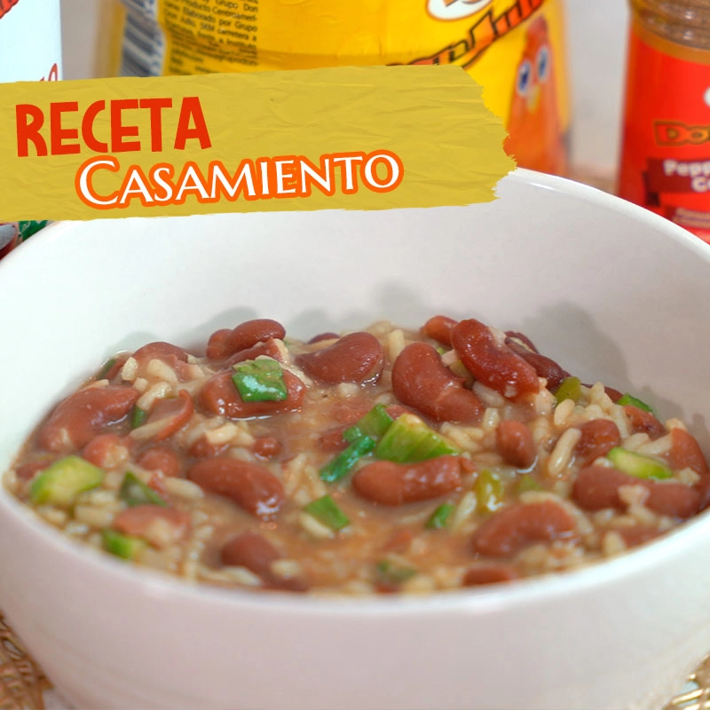 portada de receta de casamiento